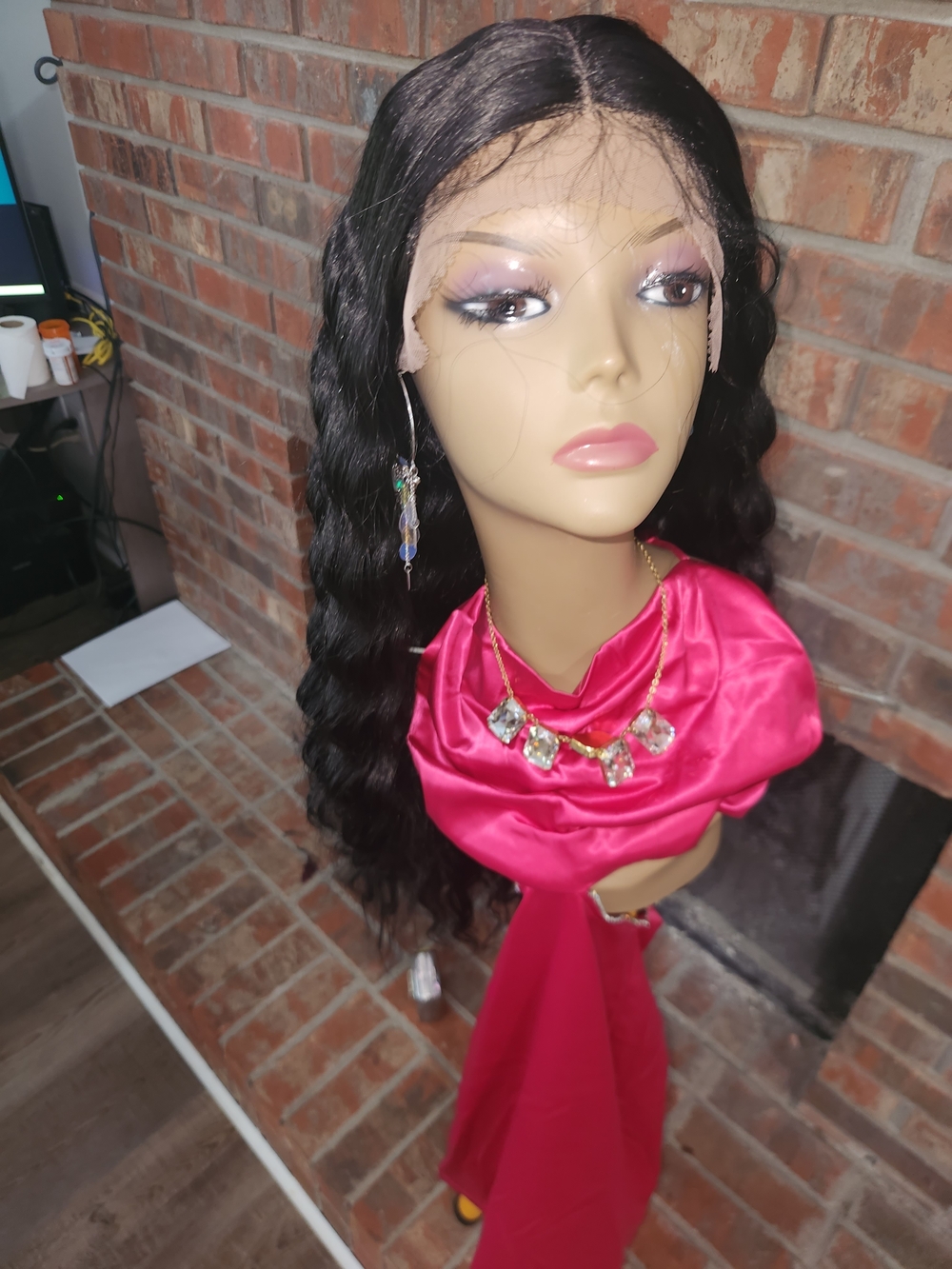 Synthetic Body Wave Lace Front Wig